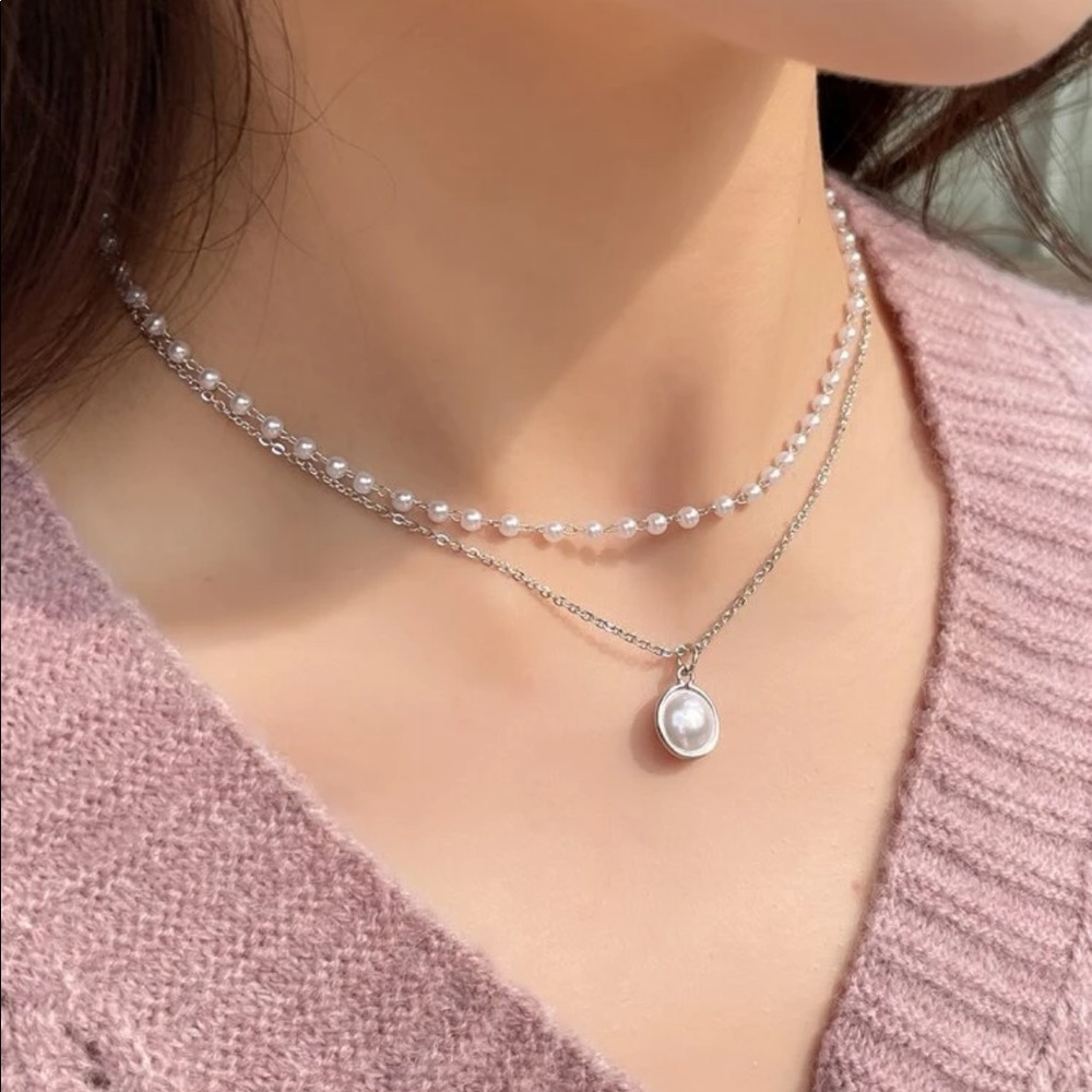 💚3/$21💚 Faux Pearl Fashion Necklace